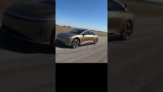 1,111 HP Lucid Air Dream Edition vs 1,020 HP Tesla Model S Plaid Drag Race #shorts