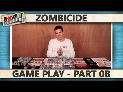 Zombicide - Gameplay 0B - The Scenario and Game Day!
