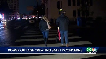 Downtown Sacramento outages from SMUD substation fire lead to safety concerns