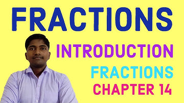 Introduction of Fractions - Fractions - ICSE Maths Class 6th - Chapter 14.