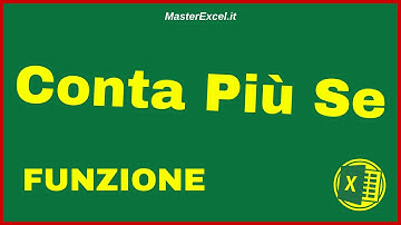 Come Usare la Funzione Conta Più Se su Microsoft Excel