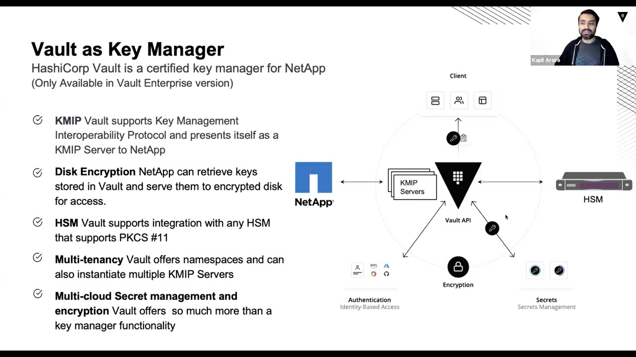 NetApp ONTAP Encryption with HashiCorp Vault