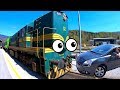 Learn transport vehicles for children  trains  cars transport adventure w timko kid