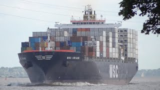 [3G] Big Ships Between the Port of Hamburg & North Sea, Stadersand, Germany 08/06/2016 ©mbmars01
