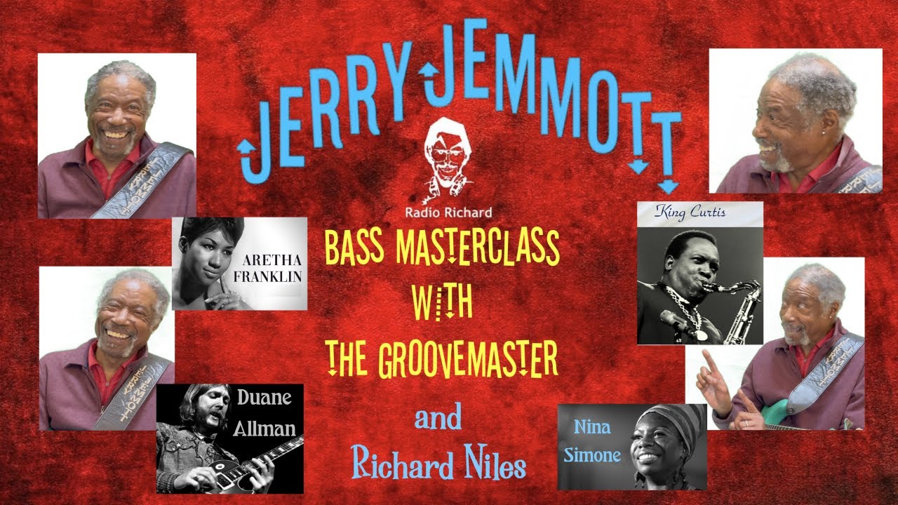 Jerry Jemmott Blues and Rhythm & Blues Bass Technique Bass Builders 000695176 