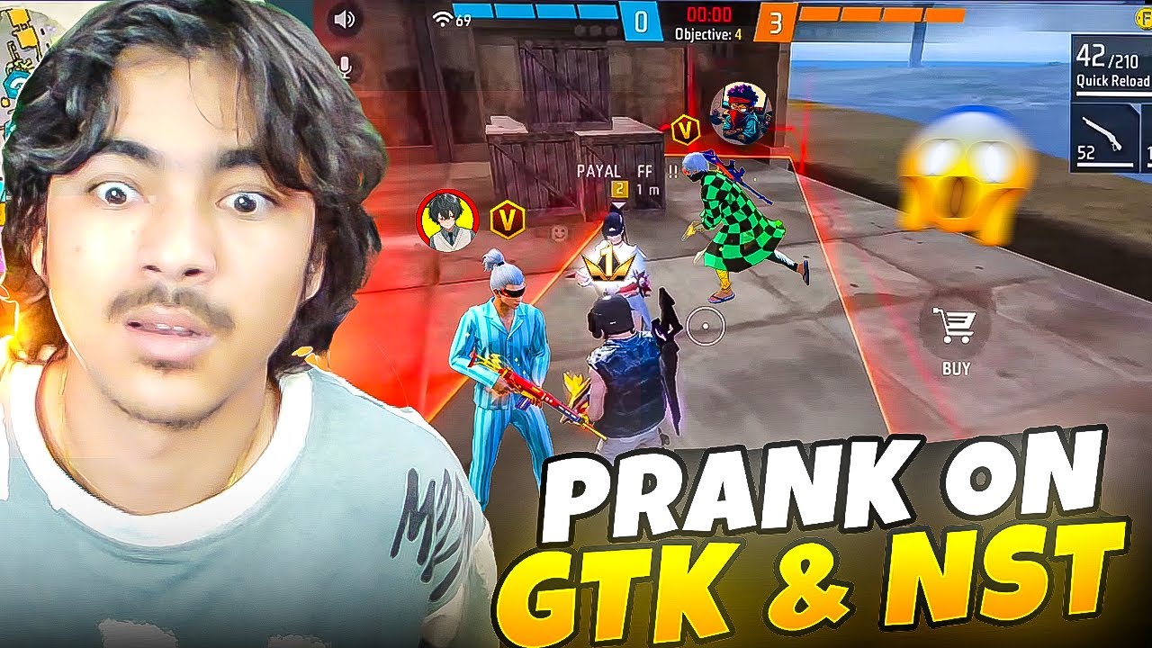 Prank on Gtk & Nst Gone Extremely wrong on live😂 Laka Gamer Prank on Gtk & Nst Gone Extremely wrong on live😂 Laka Gamer