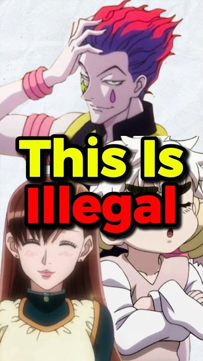 Hunter Hunter characters that should be in jail #hunterxhunter #animeanxiety  #anime