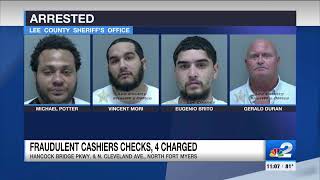 4 men arrested in massive Florida bank fraud ring