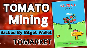 Tomato Mining App ।। Tomarket Telegram Bot ।। Backed By Bitget Wallet ।। Tomarket Listing