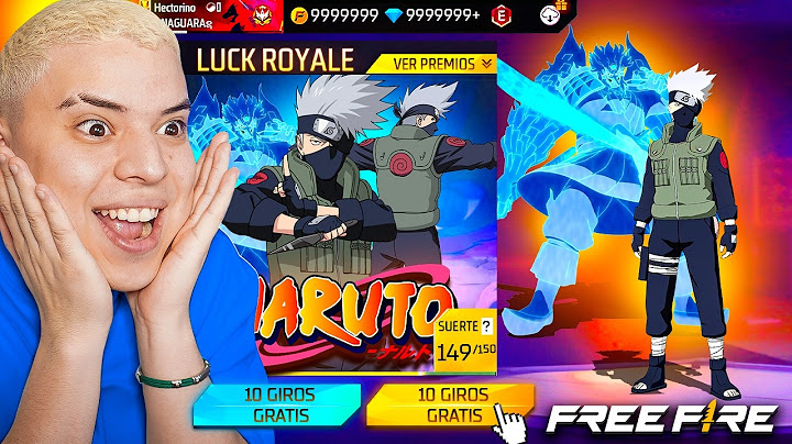 ¡COMPRE A KAKASHI POR 1$ EN FREE FIRE! 💲🔥 * ES LA MEJOR SKIN DE TODO FREE FIRE X NARUTO !