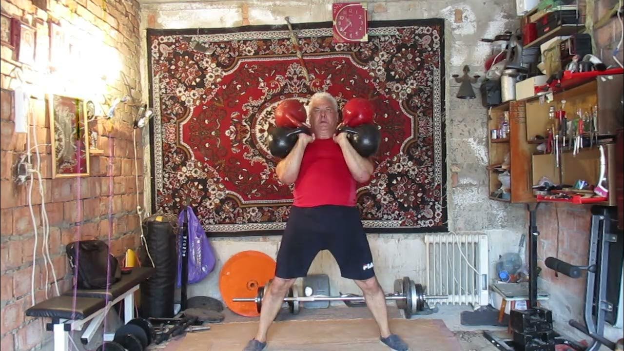 Жим гири 80 кг