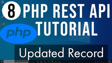 PHP REST API Tutorial (Step By Step) 8 - Adding updated feature to the PHP REST API