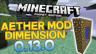 Minecraft PE 0.13.0 AETHER DIMENSION MOD! (Pocket Edition) screenshot 3