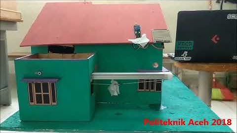 rancang bangun jemuran otomatis berbasis IOT