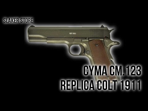 [CYMA][CM.123] ЭЛЕКТРО ПИСТОЛЕТ КОЛЬТ 1911 / AEP REPLICA COLT 1911