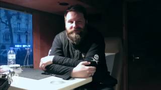 36CRAZYFISTS | Time And Trauma @ Paris FR, Backstage O'Sullivans (2015) | Interview | Message