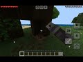 Playing minecraft