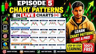 Master Chart Patterns in 10 Minutes🔥| Trading for beginners 2026✅| Episode 5🔴