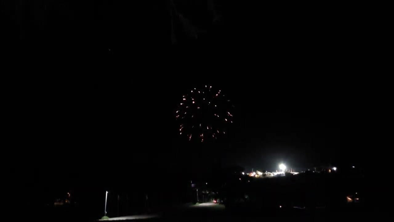 38th abate of Iowa algona freedom rally fireworks 2022 from the hill
