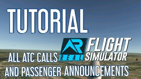 RFS FULL TUTORIAL - Gate to takeoff