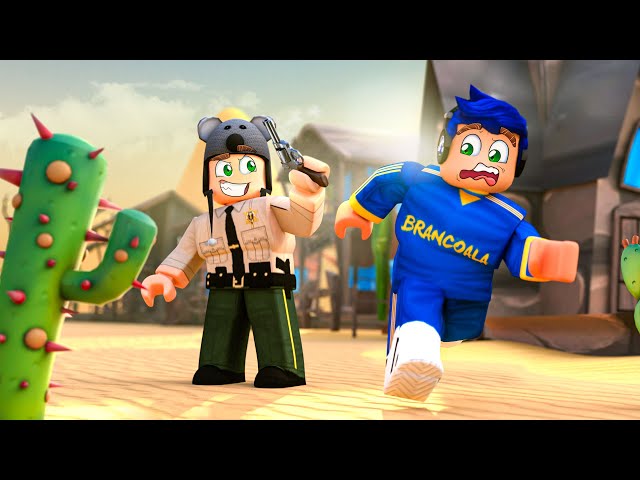 Eu e o Marcos no Roblox 💙 Para quem ainda não sabe, nós temos um canal só  de games! É só procurar por “Brancoala Games” no  para…