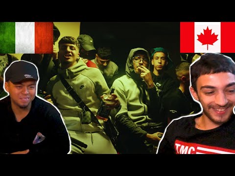 CANADIANS REACT TO ITALIAN DRILL - MINUR - Go Go Jack ft Simba La Rue