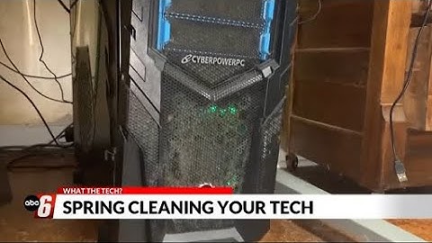 What the Tech? Spring cleaning your tech