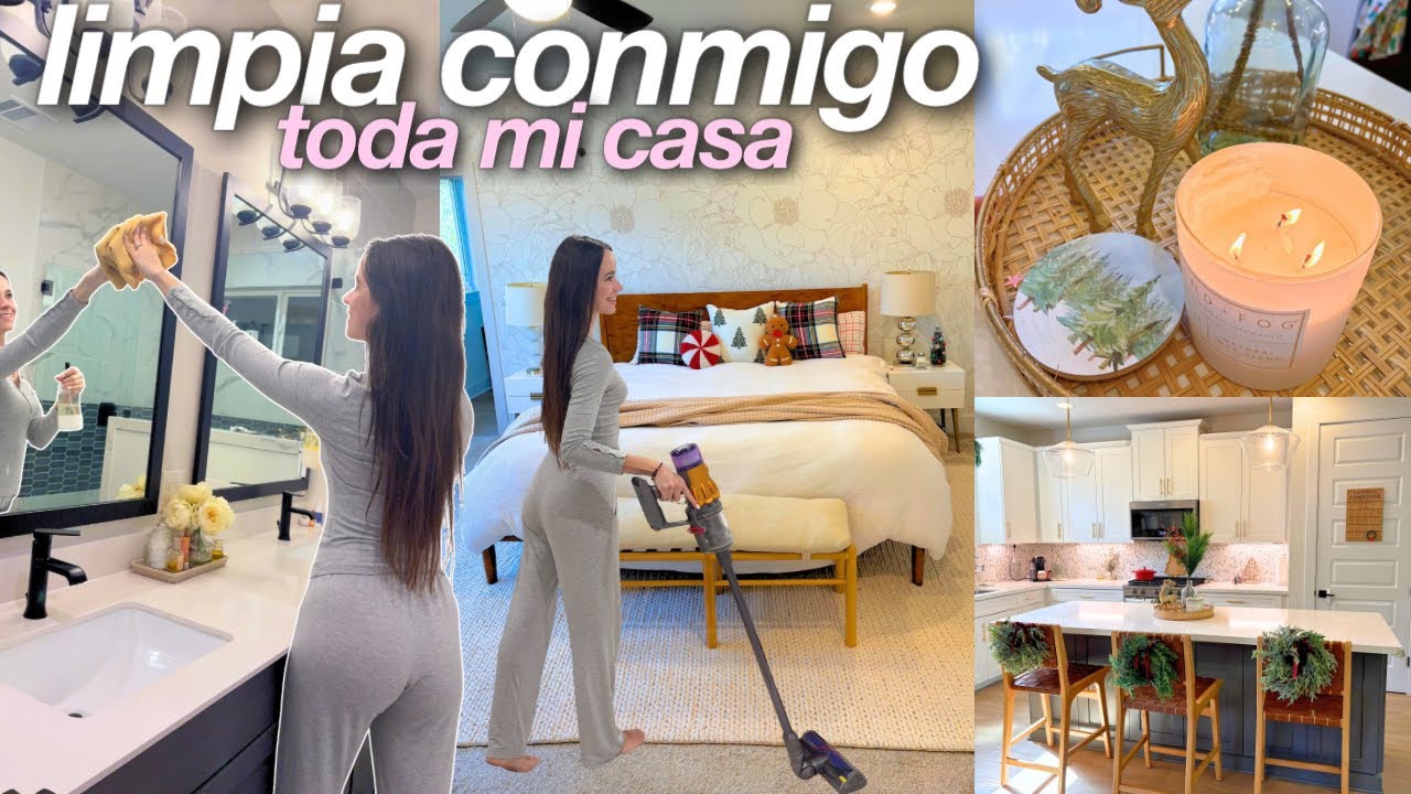 Año nuevo, Casa como Nueva! Limpia TODA LA CASA conmigo ☆