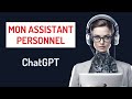 Communique avec ton assistant personnel chatgpt comme un pro avec des prompts efficaces 