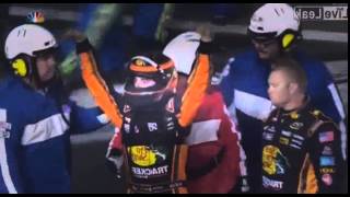 Several fans hurt during horrific finale to NASCAR race .. Different camera angles