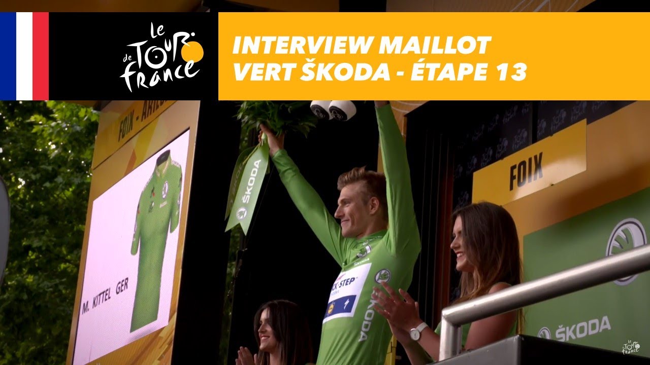ventoux vin L'interview du maillot vert ŠKODA - Étape 13 - Tour de France 2017