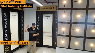 Pilot Training School Amty Aviation Pilot Training Institute Preparing For DGCA Course