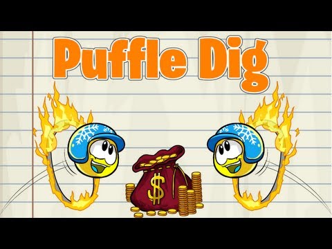 Club Penguin- Puffle Dig