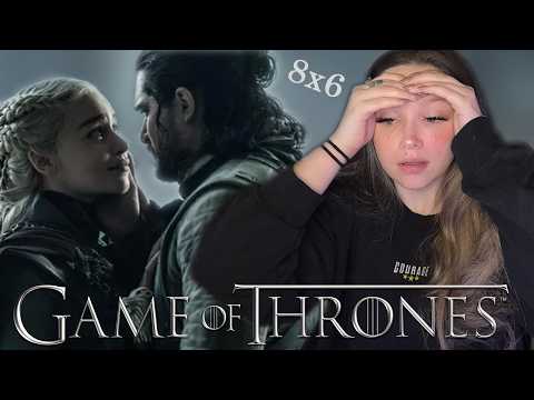 LAST EPISODE 😭  -First Time Watching Game of Thrones [8x6] (Show Reaction & Commentary)