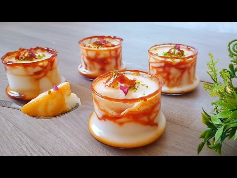 عندك نصف لتر حليب حضري تحلية كريمية ولا اروع بدون فرن و لا فلان ولاكريمة تستحق التجربة