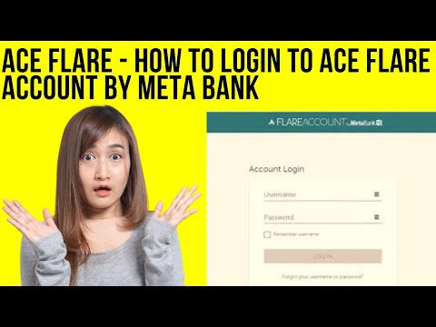 Ace Flare | How to Login to Ace Flare Account by Meta Bank | Tutorial
