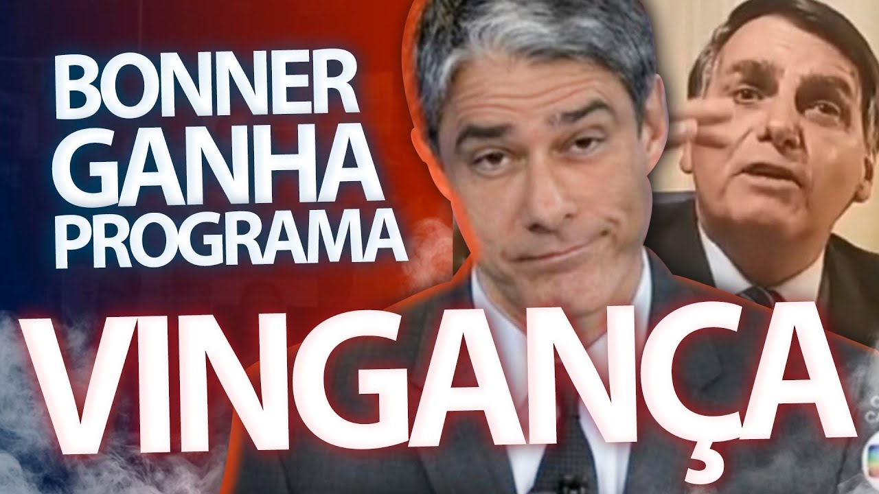 Vingança! William Bonner ganha novo programa na Globo + Angélica detona Catia Fonseca: “Bizarrice”