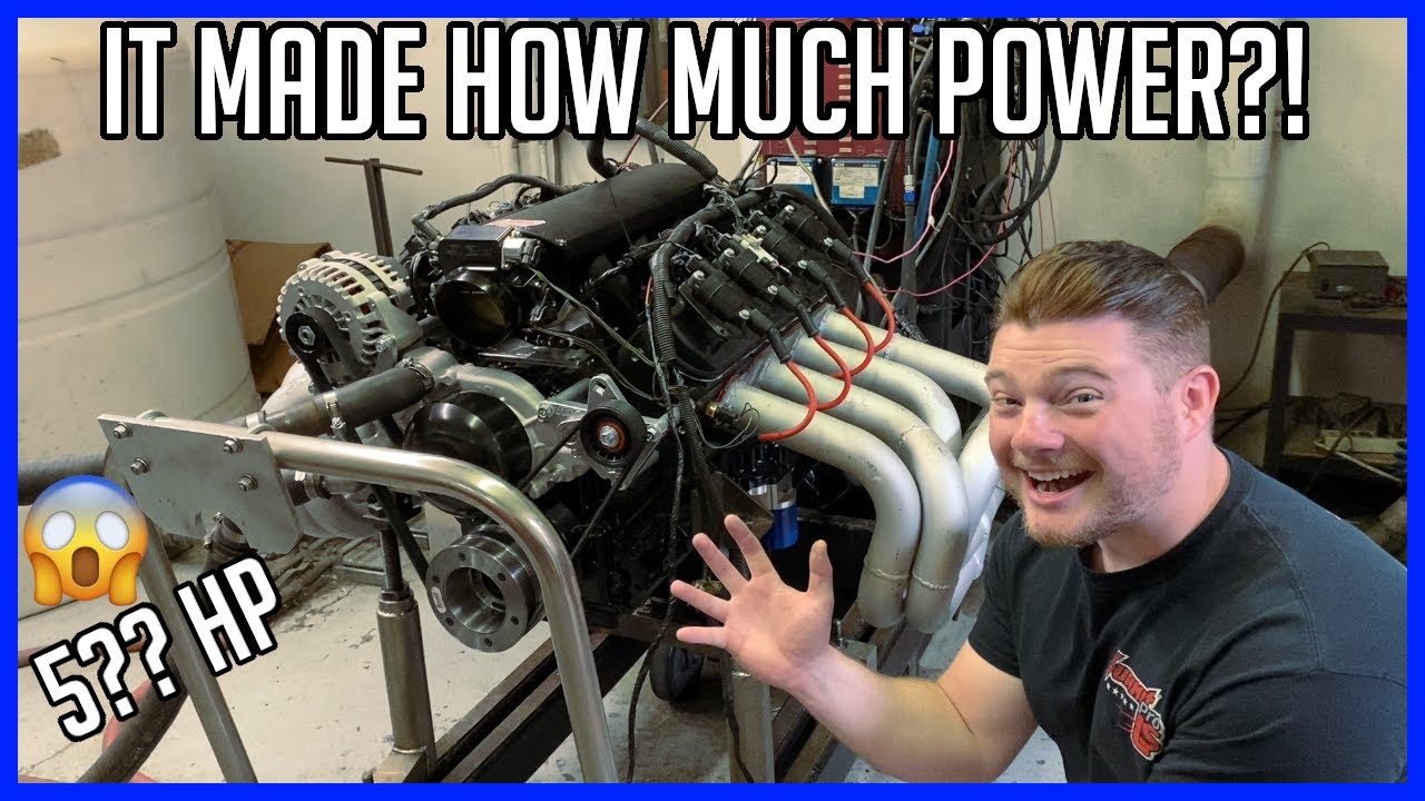 How to Build a 5.3L LS LM7 V8 Part 13 Dyno Time! What are the Power