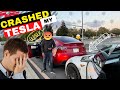 What you need to know if you get into an accident in your Tesla!