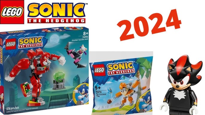 LEGO Sonic the Hedgehog Shadow the Hedgehog Escape Building Set, Gift for  Gamers 76995