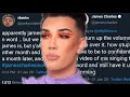 james charles responds to his n word video
