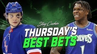 🔥Thursday's Best Bets | FREE NBA, NHL, and MLB Bets