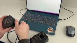How to connect fuel level sensor Eurosens Dominator to laptop
