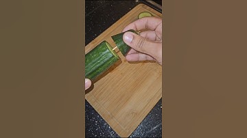 Personne ne m’avait jamais montré cette astuce avec un concombre… 😱