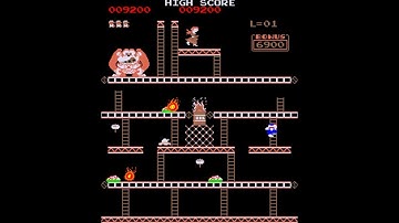 Arcade Longplay - Crazy Kong [Galaxian hardware] (1981)