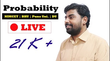 Live Class - Probability 01 For MCA NIMCET BHU PUNE UNIVERSITY - Probability Tricks NIMCET Coaching