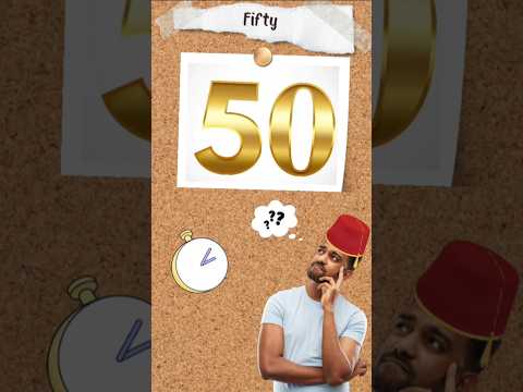 How To Say Fifty In Moroccan Darija Shorts