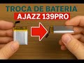 Ajazz AJ139 Pro não carrega? Troquei a bateria e resolveu!