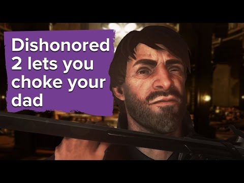 Video: Žiūrėti: „Dishonored 2“pamoka Leidžia Uždusinti Savo Tėtį