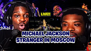 BabantheKidd FIRST TIME reacting to Michael Jackson - Stranger In Moscow! Live in Helsinki 1997 - HD